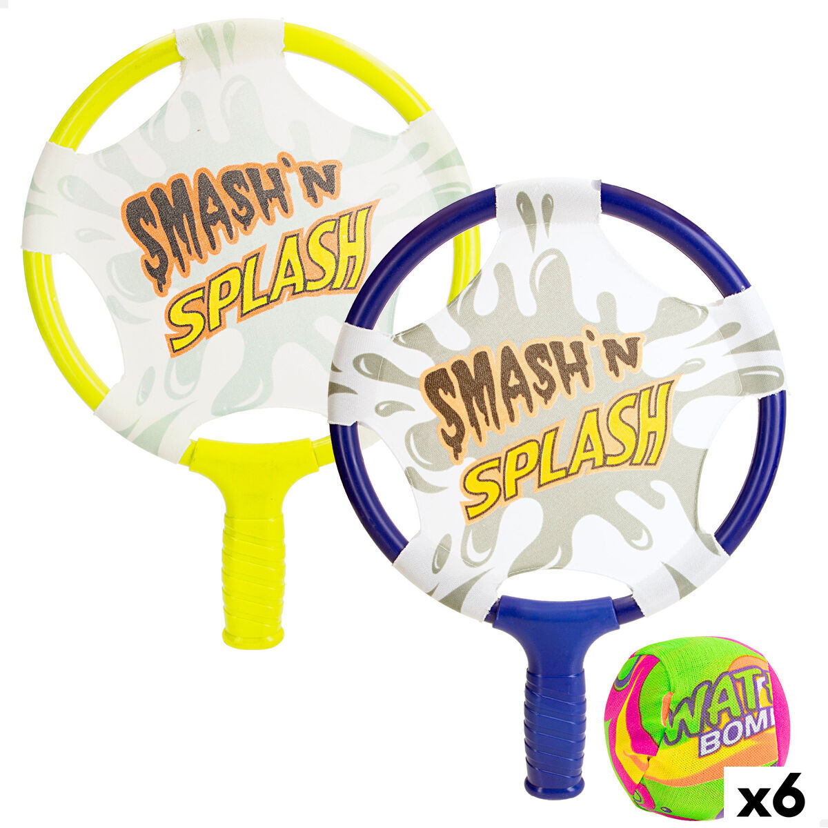 Beach Spades with Ball Colorbaby 27 X 37 X 1,5 CM (6 Units) Beach Spades with Ball Colorbaby 27 X 37 X 1,5 CM (6 Units)