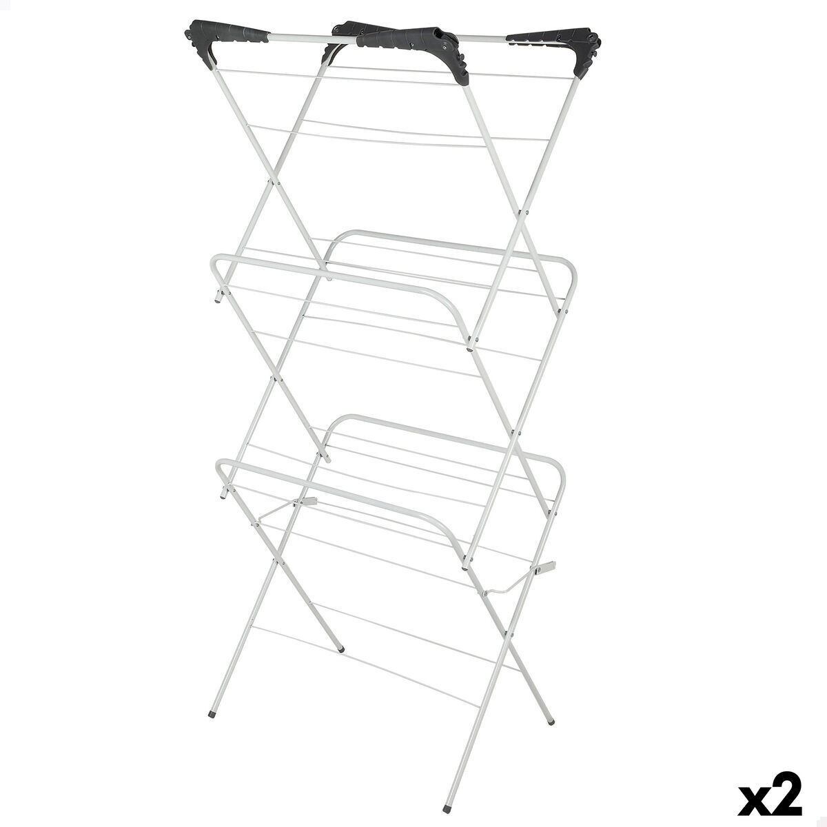 Clothes Line Max Home Metal 62 X 140 X 45 CM (2 Units) Clothes Line Max Home Metal 62 X 140 X 45 CM (2 Units)