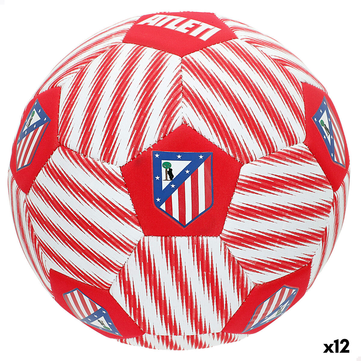 Beach Soccer Ball Atltico Madrid Size 5 (12 Units) Beach Soccer Ball Atltico Madrid Size 5 (12 Units)