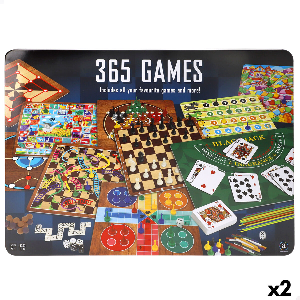 Set of traditional games CB Games (2 Units)