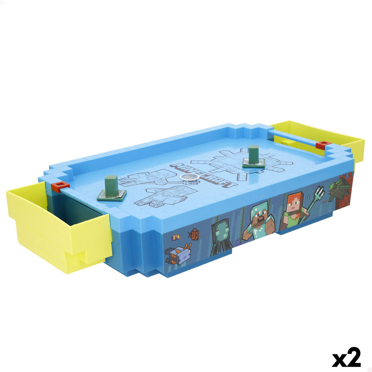 Hockey Table Minecraft 44 X 8 X 22,5 CM (2 Units) Hockey Table Minecraft 44 X 8 X 22,5 CM (2 Units)