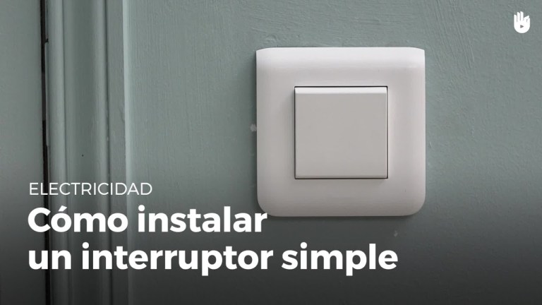 C贸mo instalar un interruptor de luz en simples pasos C贸mo instalar un interruptor de luz en simples pasos