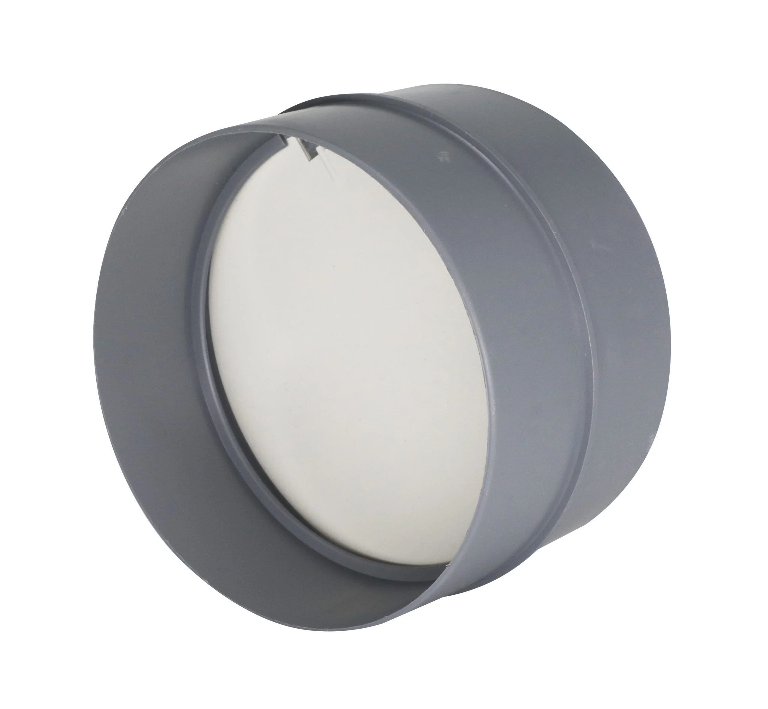 100mm PVC Round Pipe Connector with Damper