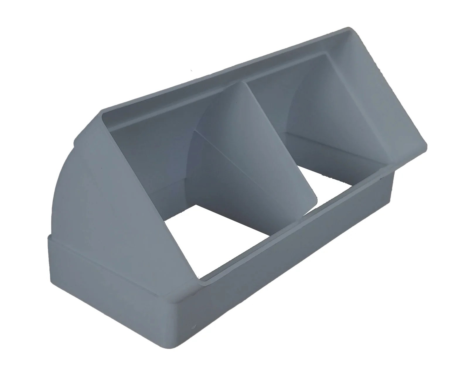 60963 Vertical 45 Degree Bend 220 x 90mm