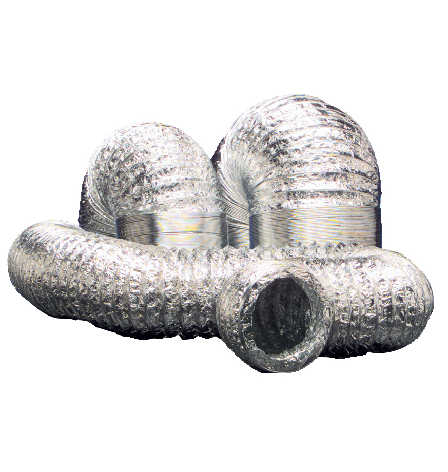 1050 Aluminium Laminated Flexible Ducting L10metre 100mm/4Inch