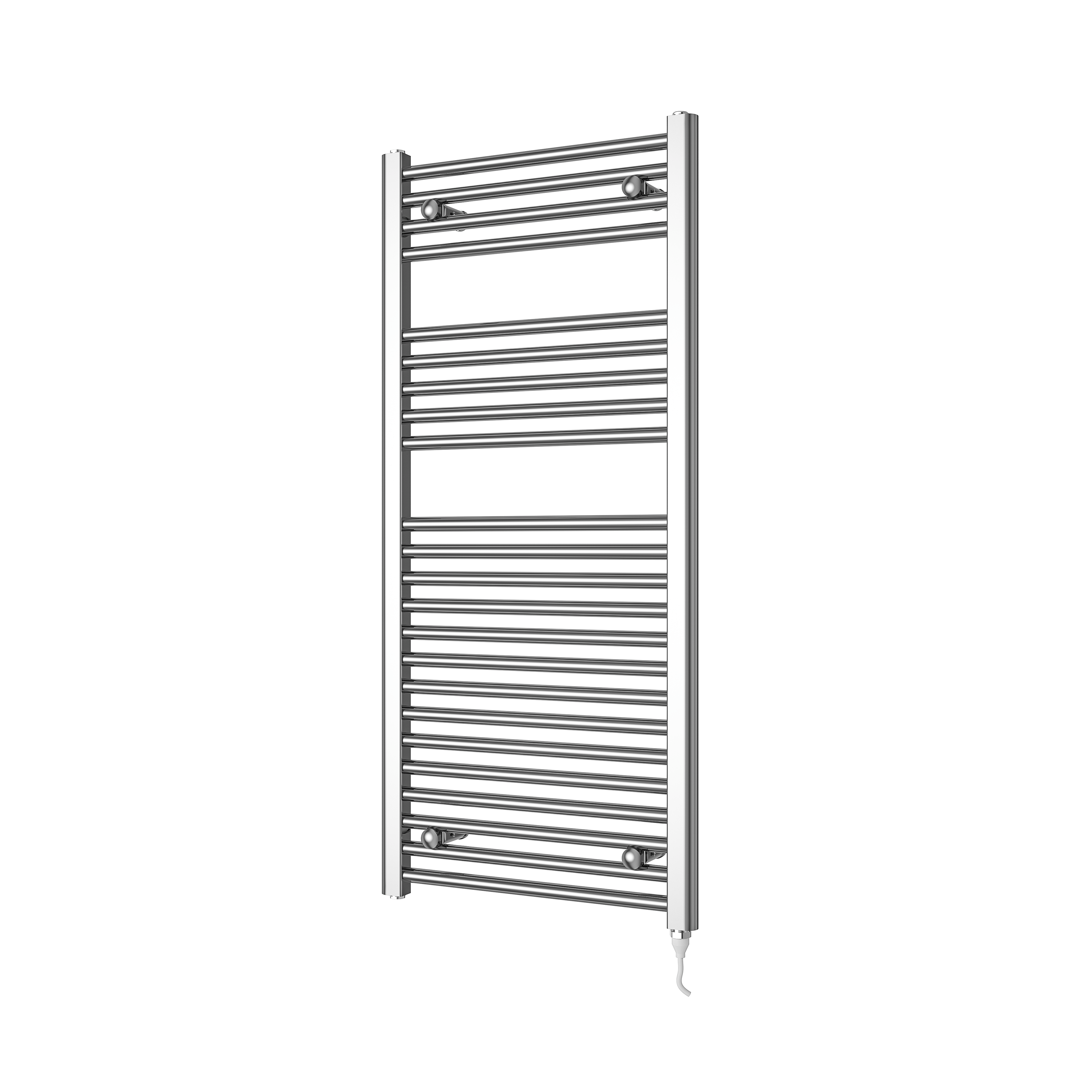 MANF250TRC Flat Chrome Ladder Towel Rail 250 Watts