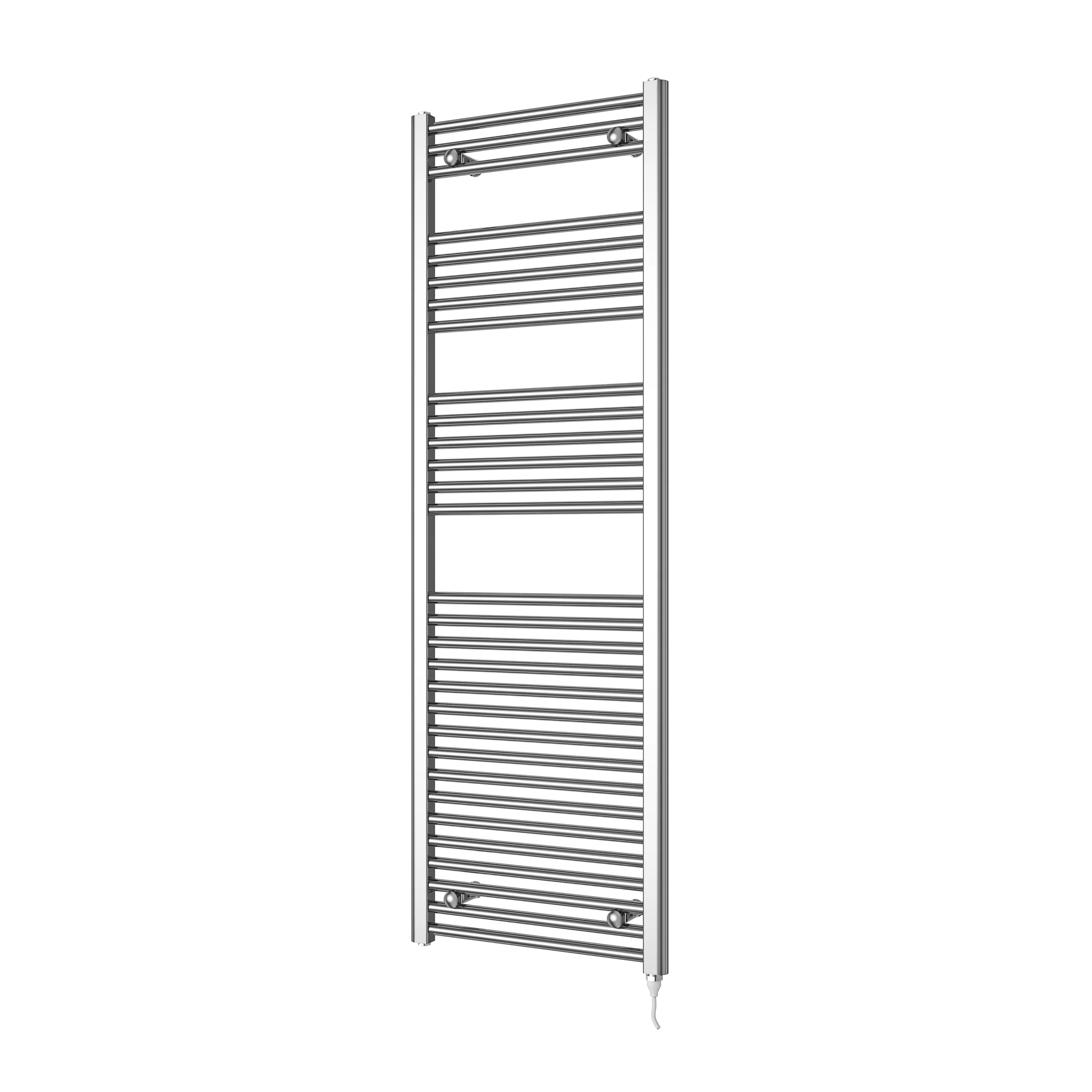 MANF400TRC Flat Chrome Ladder Towel Rail 400 Watts
