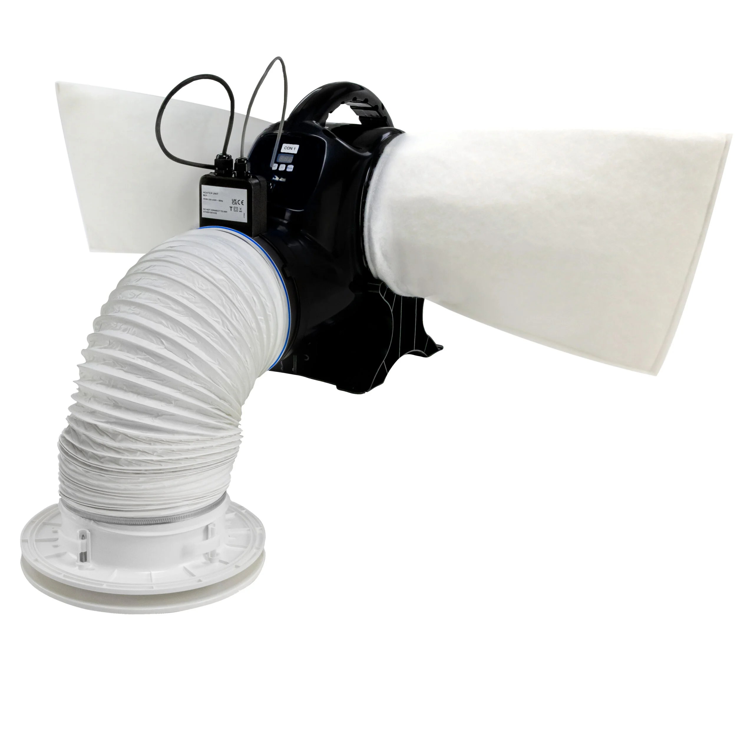 MANPIVH Lo-Watt Pivotal Positive Input Ventilation Unit with 500W Heater