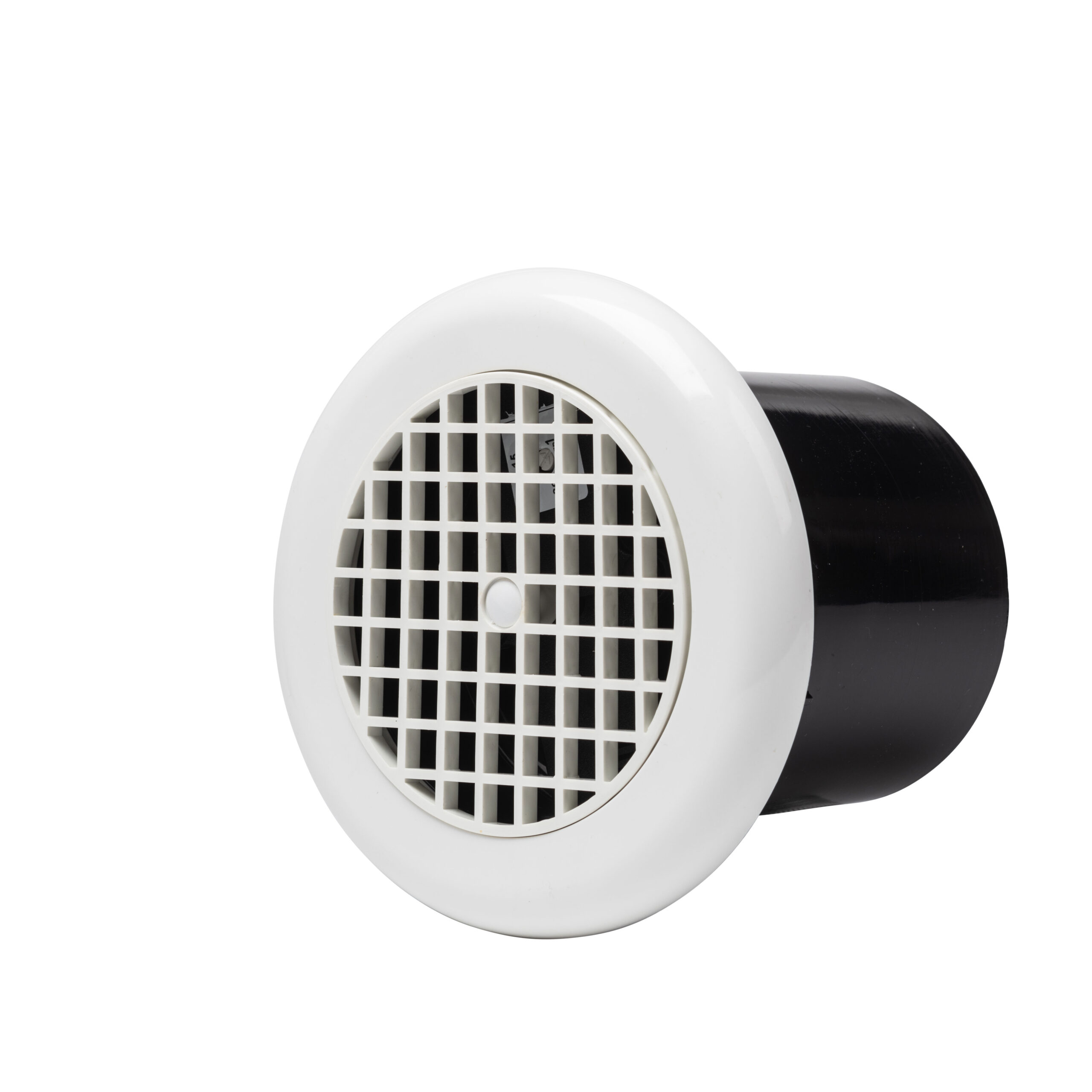 LP150CTW Lo Profile Circular Kitchen Fan Timer White 150mm