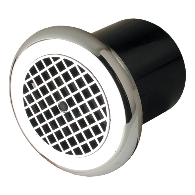 LP150CSC Lo Profile Circular Kitchen Fan Standard Chrome 150mm