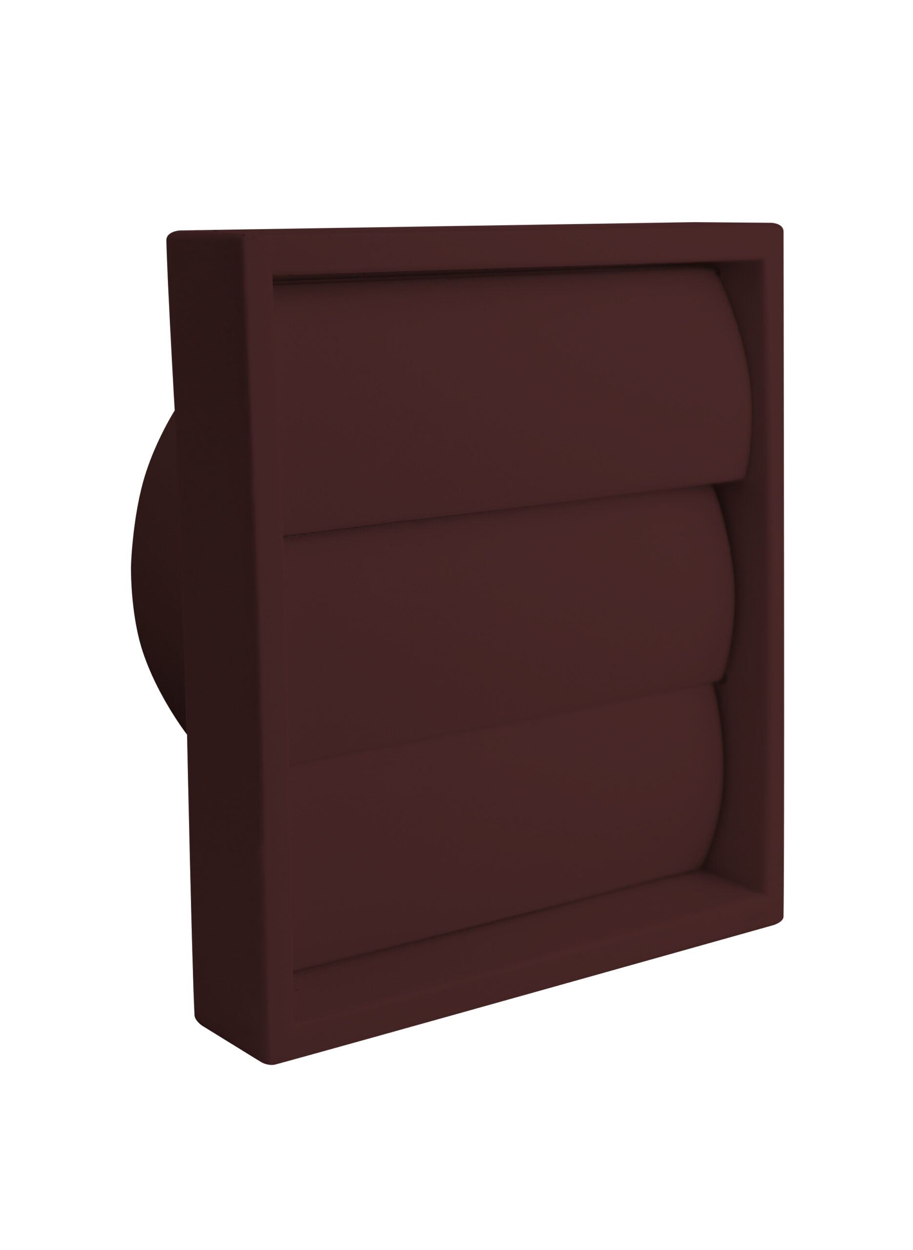 1202B 180 x 180mm Gravity Shutter Grille Brown 150mm/6Inch