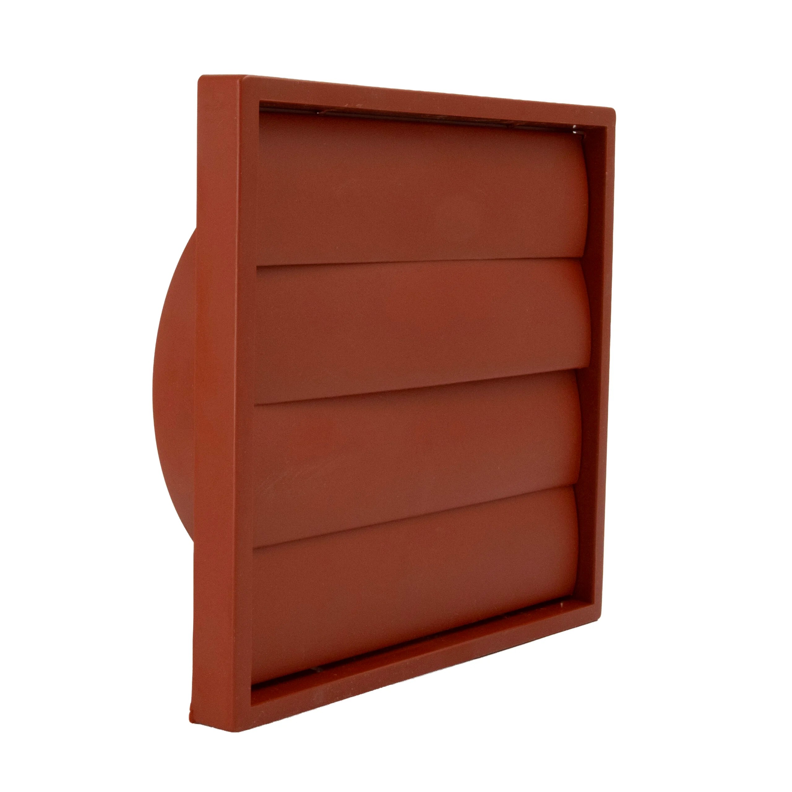 1202T 180 x 180mm Gravity Shutter Grille Terracotta 150mm/6Inch