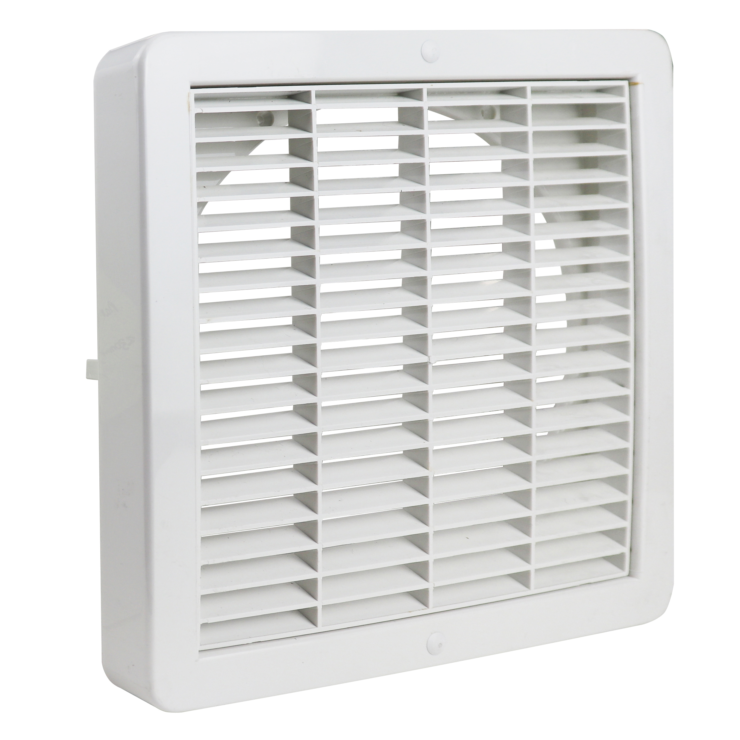 1208W 286 x 286mm Grille Fixed Louvre White 230mm/9Inch