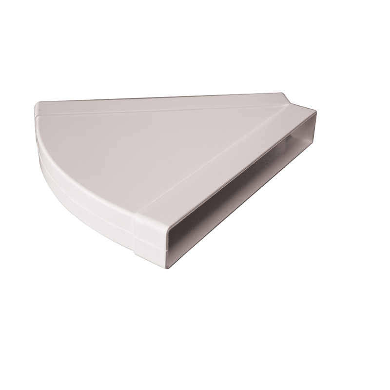 1570 Rectangular Horizontal 45 Degree Bend 300 x 25mm
