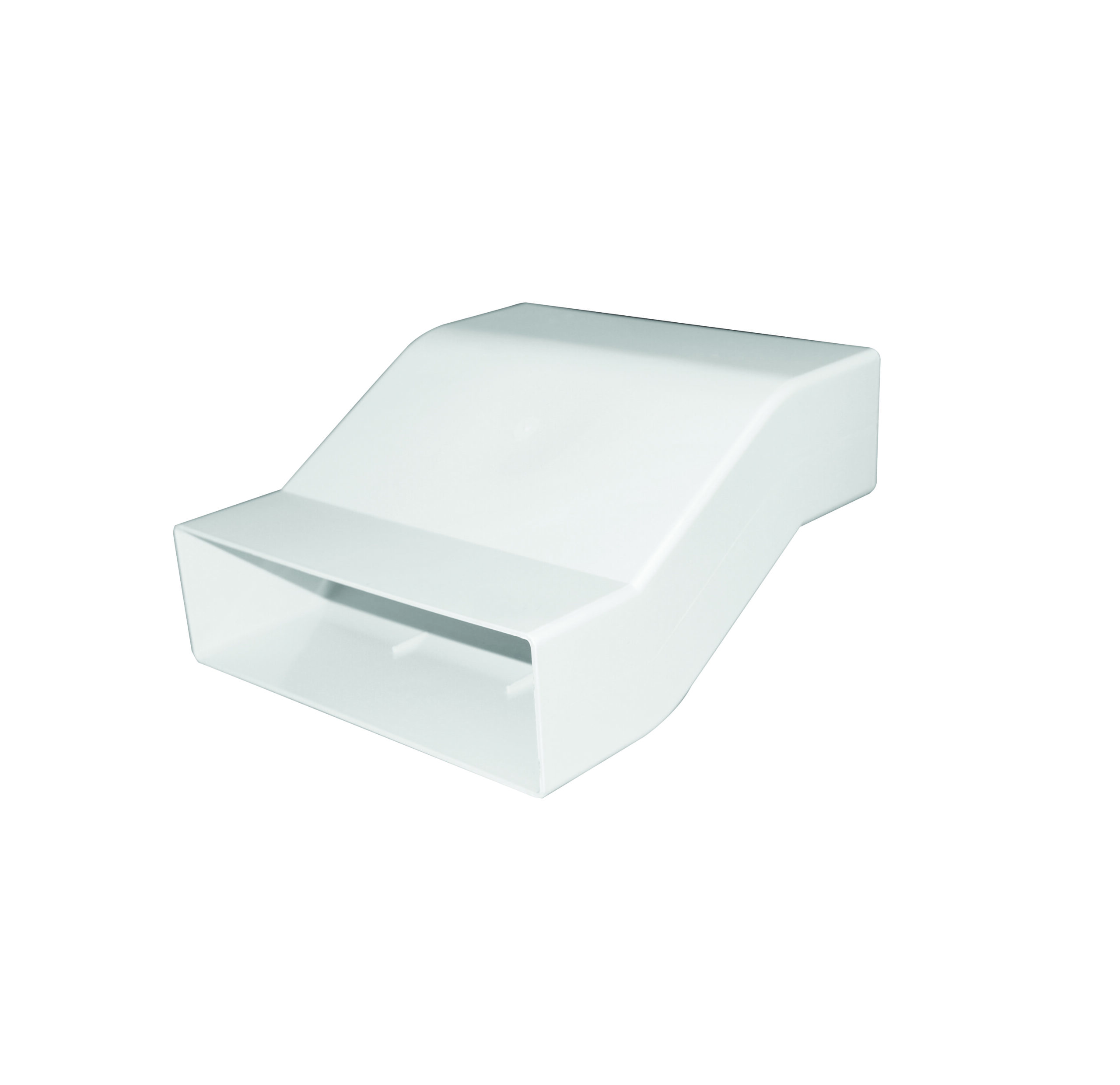 442273 Cross Over Duct Moulding 204 x 60mm 30Inch Drop Down Connection