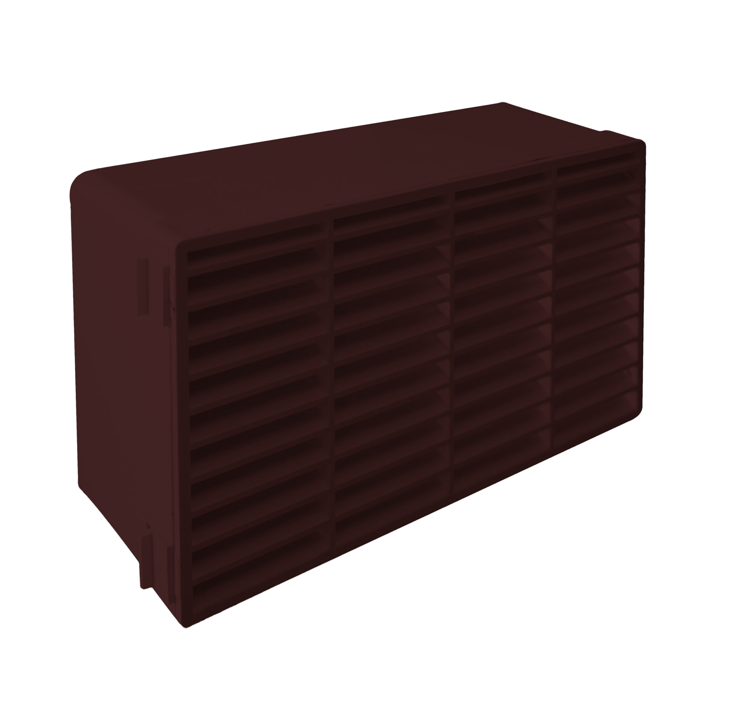 60905B 220 x 90mm Double Airbrick Brown