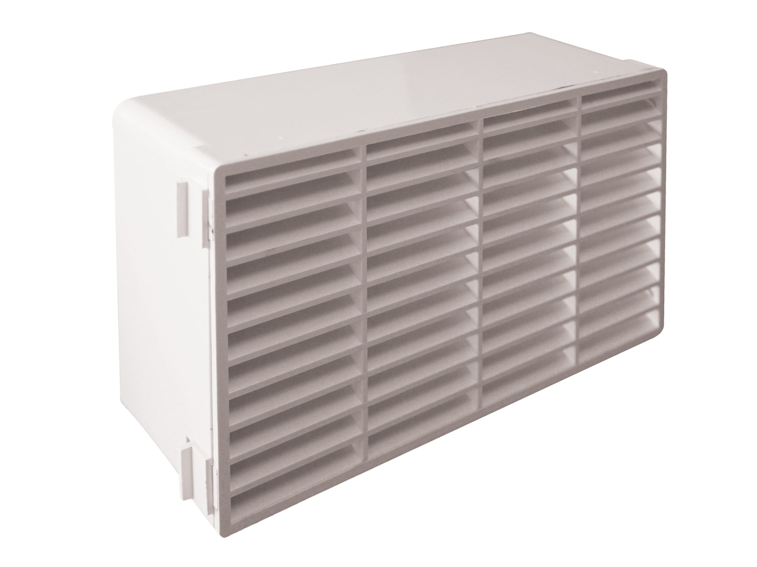 60905W 220 x 90mm Double Airbrick White