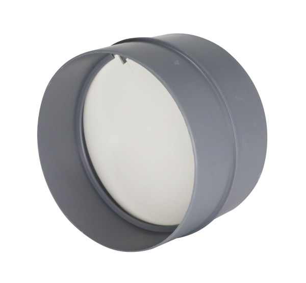 100mm PVC Round Pipe Connector with Damper 100mm PVC Round Pipe Connector with Damper