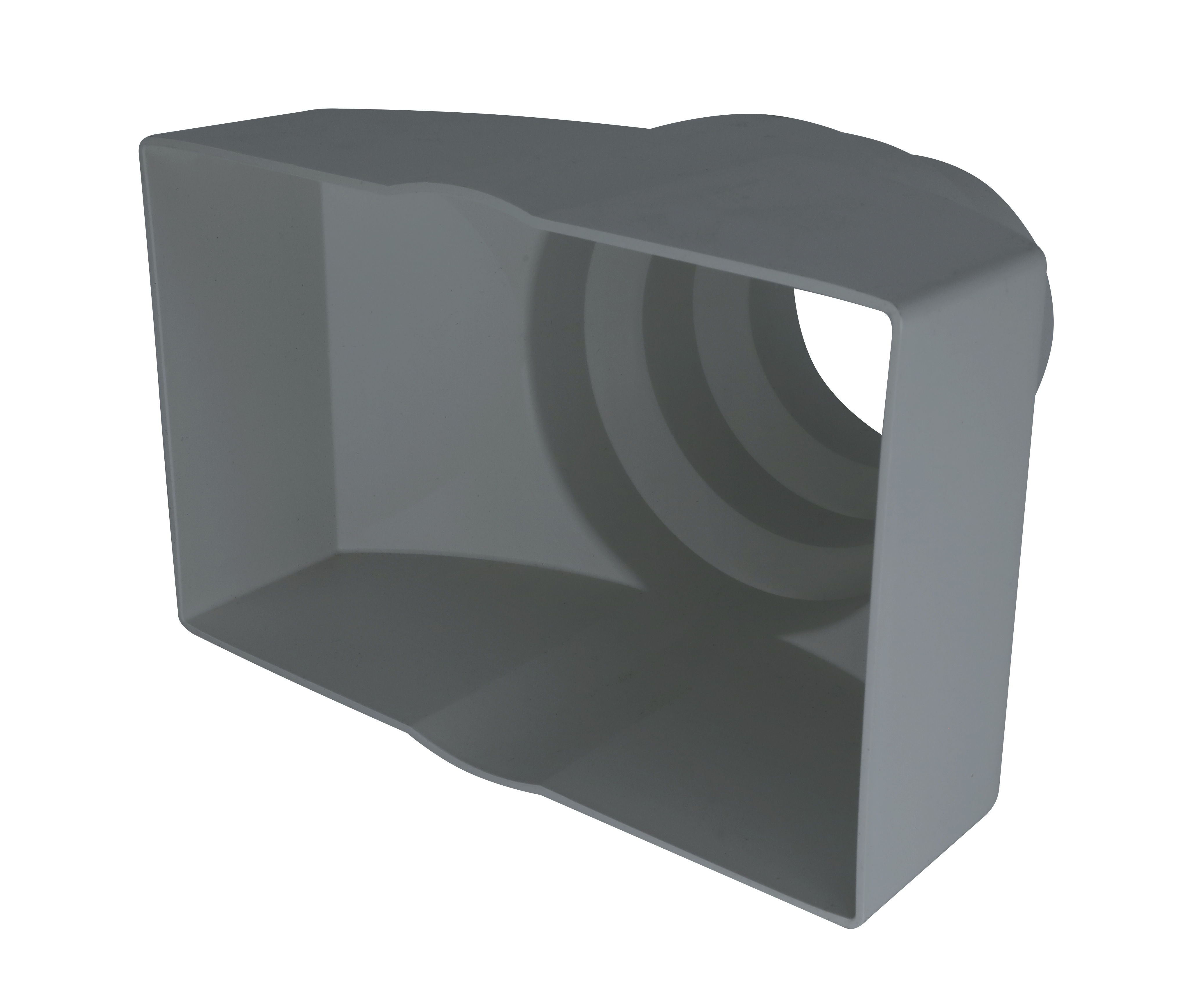 Double Airbrick Adaptor to Round Duct 100, 125 or 150mm
