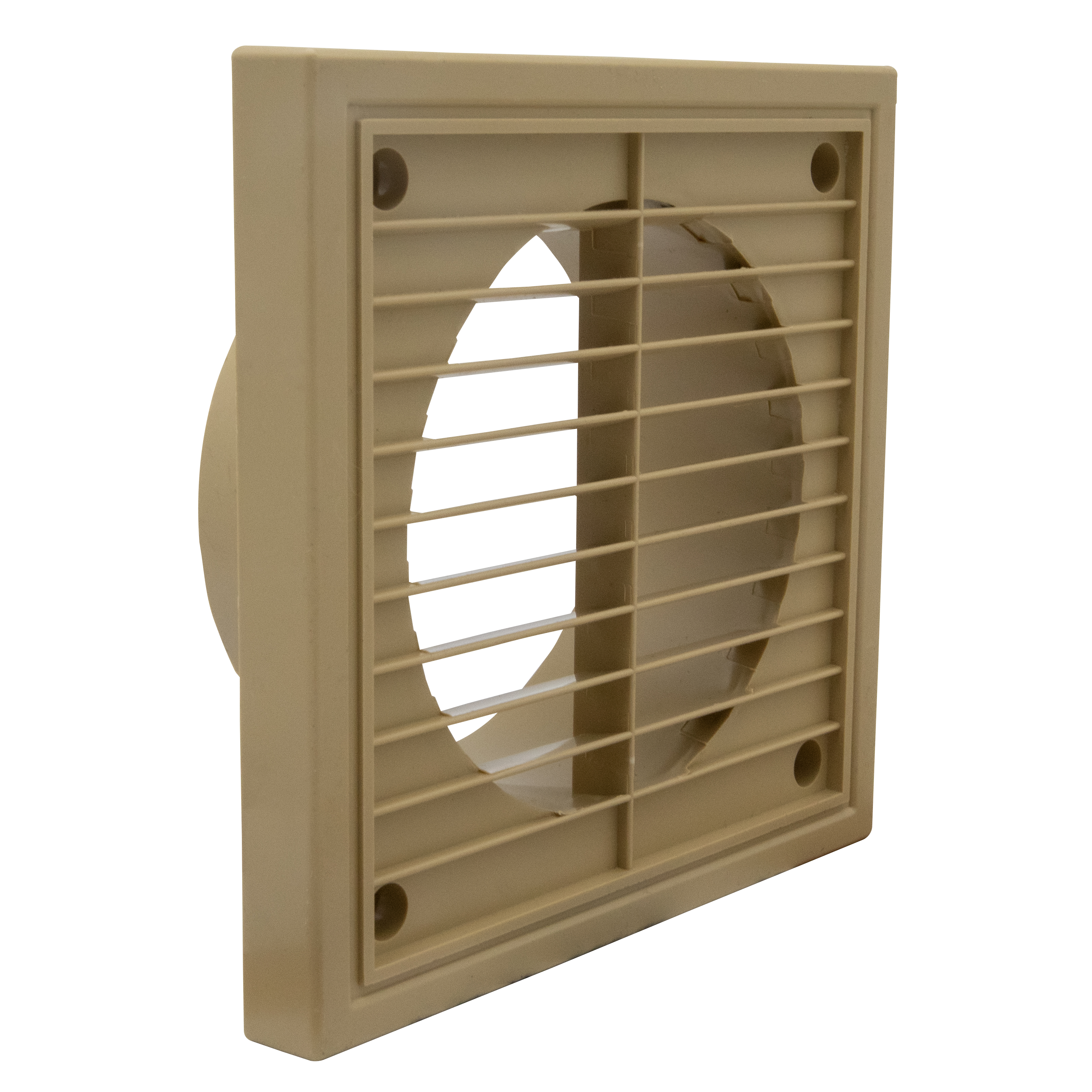 1152CS 140 x 140mm Fixed Louvre Grille Cotswold Stone 100mm/4Inch