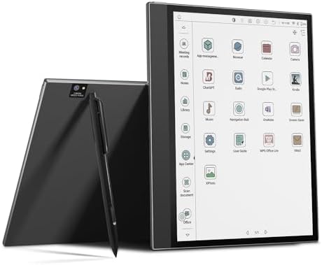 Digital Notebook Tablet with Pen 10.3-inch Paper Tablet E Ink Tablet 6G 128G Wi-Fi Writing Tablet with Rear Camera TF Card Slot Digital Notebook Tablet with Pen 10.3-inch Paper Tablet E Ink Tablet 6G 128G Wi-Fi Writing Tablet with Rear Camera TF Card Slot