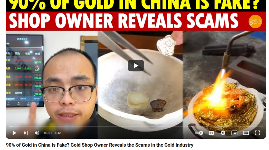 Gold is fake money. Bitcoin is real money. Gold is fake money. Bitcoin is real money.