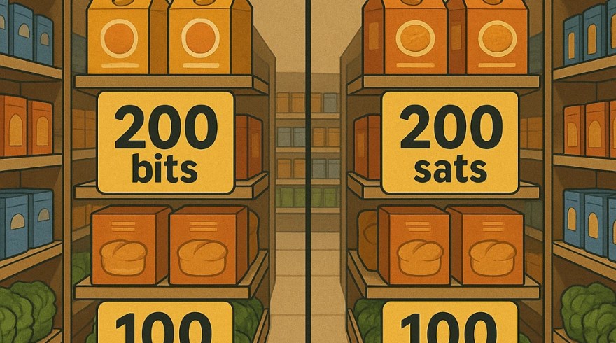Bits vs Sats debate Bits vs Sats debate