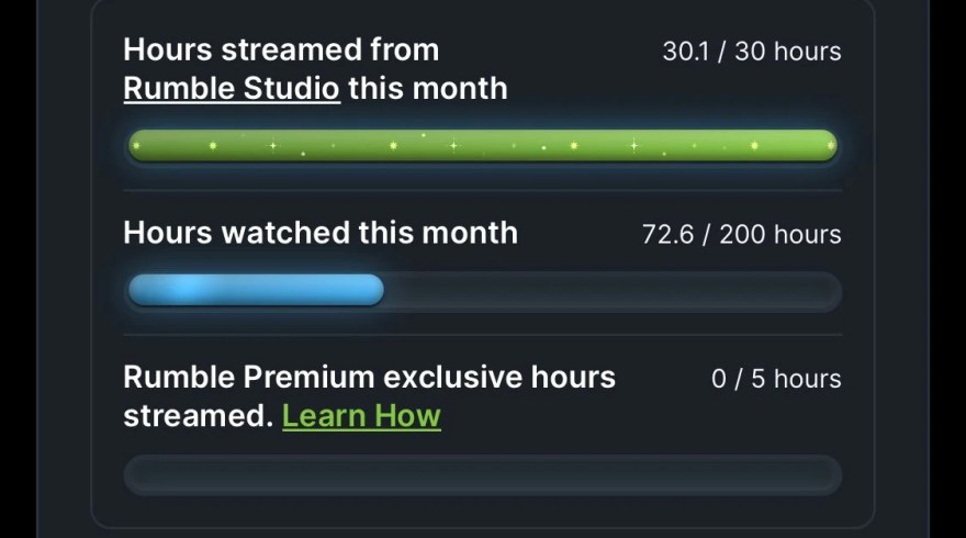 Rumble’s creator program is a joke Rumble’s creator program is a joke