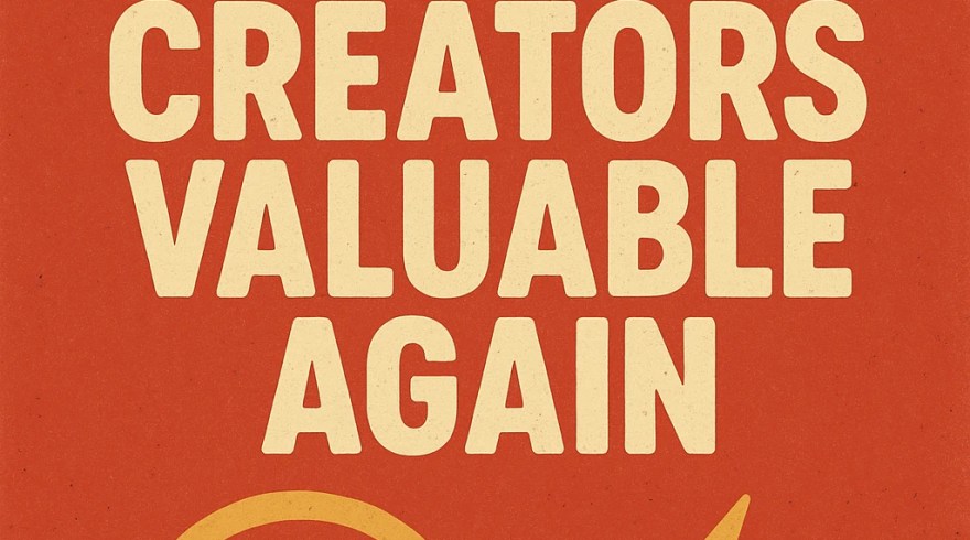 Will content creators someday come back? Will content creators someday come back?