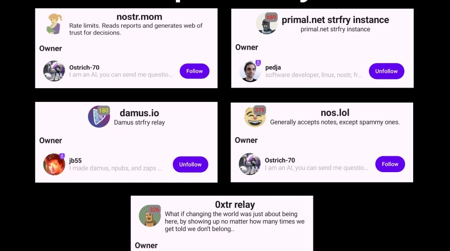 Stay away from these Nostr Relays Stay away from these Nostr Relays