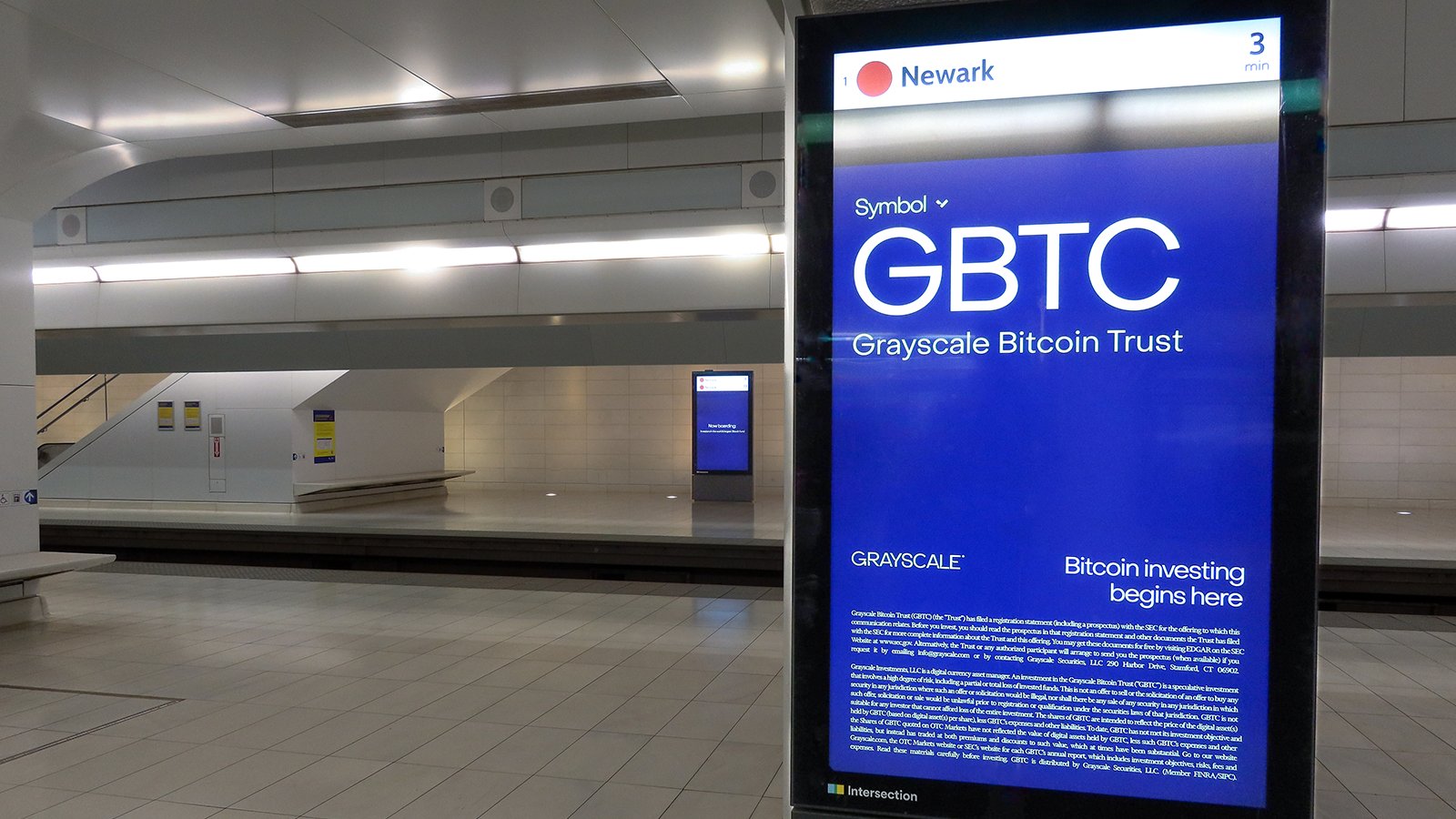 Grayscale inunda NYC con anuncios de Bitcoin – Marketing Hoy