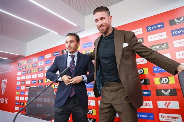 El director deportivo del Sevilla descarta el regreso de Sergio Ramos como jugador El director deportivo del Sevilla descarta el regreso de Sergio Ramos como jugador