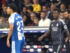 Vinicius Júnior al defensa del Espanyol: “Después me pedirás la camiseta, te irás a Segunda” Vinicius Júnior al defensa del Espanyol: “Después me pedirás la camiseta, te irás a Segunda”