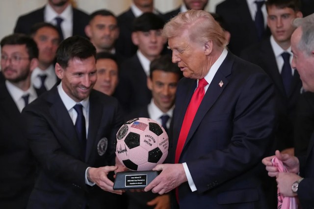 Lionel Messi e Inter Miami visitan la Casa Blanca para celebrar el campeonato de la Copa MLS 2025 Lionel Messi e Inter Miami visitan la Casa Blanca para celebrar el campeonato de la Copa MLS 2025