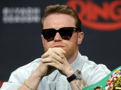 Canelo Alvarez vs. Terence Crawford Tarjeta de lucha completa: Funcionario de alineación para Netflix Blockbuster Canelo Alvarez vs. Terence Crawford Tarjeta de lucha completa: Funcionario de alineación para Netflix Blockbuster