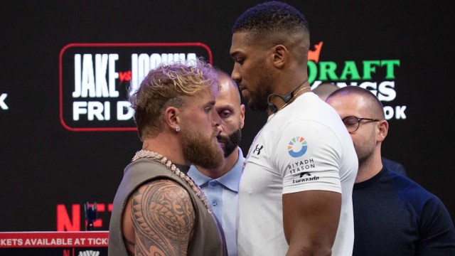 Anthony Joshua promete romperle la cara a Jake Paul, ‘pisotearlo’ en siniestra prensa inicial Anthony Joshua promete romperle la cara a Jake Paul, ‘pisotearlo’ en siniestra prensa inicial