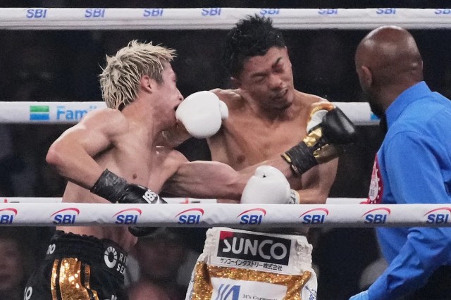 Naoya Inoue vence a Junto Nakatani por decisión unánime en Tokio para retener cinturones de peso supergallo Naoya Inoue vence a Junto Nakatani por decisión unánime en Tokio para retener cinturones de peso supergallo