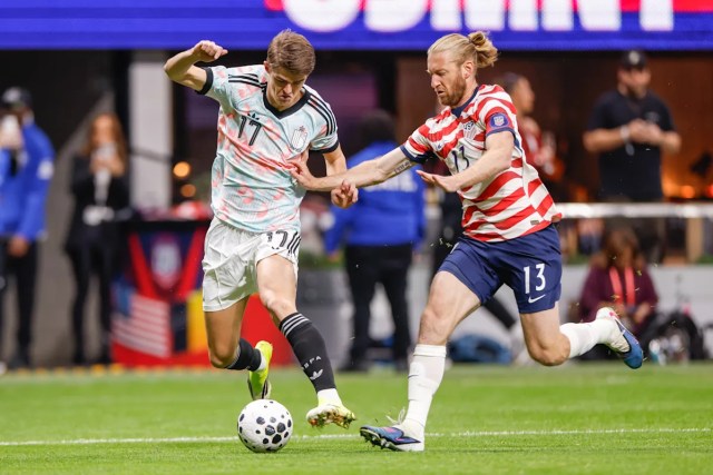 USMNT ‘conmocionado’ por el choque de camisetas en la derrota ante Bélgica: ‘Fue casi como una cosa del cincuenta por ciento’ USMNT ‘conmocionado’ por el choque de camisetas en la derrota ante Bélgica: ‘Fue casi como una cosa del cincuenta por ciento’