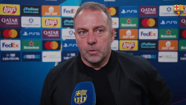El técnico del Barcelona, Hansi Flick, reacciona a la victoria en Copenhague y a la actuación de Marc Bernal El técnico del Barcelona, Hansi Flick, reacciona a la victoria en Copenhague y a la actuación de Marc Bernal