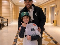 Neymar se reúne con su homónimo argentino antes del partido en Buenos Aires Neymar se reúne con su homónimo argentino antes del partido en Buenos Aires