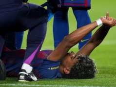 Lamine Yamal rompe el silencio tras la confirmación de su lesión que pone fin a la temporada: “Duele más de lo que puedo explicar” Lamine Yamal rompe el silencio tras la confirmación de su lesión que pone fin a la temporada: “Duele más de lo que puedo explicar”