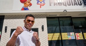 Manny Pacquiao se apodera del antiguo gimnasio de Floyd Mayweather en medio de tensión de revancha entre los rivales del boxeo Manny Pacquiao se apodera del antiguo gimnasio de Floyd Mayweather en medio de tensión de revancha entre los rivales del boxeo