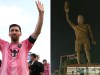Messi develará una estatua de 21 metros de sí mismo en la gira ‘GOAT’ Messi develará una estatua de 21 metros de sí mismo en la gira ‘GOAT’
