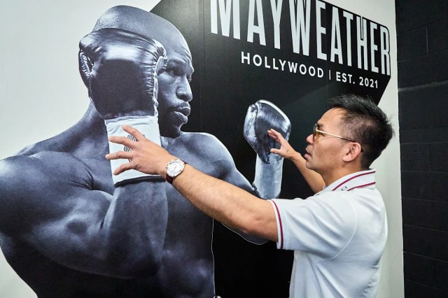 Pacquiao se hace cargo del antiguo gimnasio de Mayweather en medio de tensión por revancha Pacquiao se hace cargo del antiguo gimnasio de Mayweather en medio de tensión por revancha