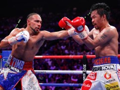 Mayweather dice que la revancha con Pacquiao es una exhibición, aunque el lugar aún está indeciso Mayweather dice que la revancha con Pacquiao es una exhibición, aunque el lugar aún está indeciso