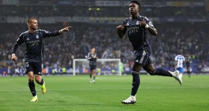 Vinicius Junior retrasa la fiesta por el título del Barcelona mientras el Real Madrid vence al Espanyol Vinicius Junior retrasa la fiesta por el título del Barcelona mientras el Real Madrid vence al Espanyol