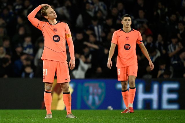 Barcelona derrotado por la Real Sociedad fuera de casa Barcelona derrotado por la Real Sociedad fuera de casa