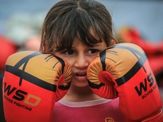 Las niñas de Gaza practican el boxeo para curar las cicatrices de la guerra Las niñas de Gaza practican el boxeo para curar las cicatrices de la guerra