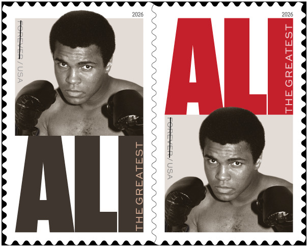El Servicio Postal presenta un nuevo sello de Muhammad Ali en la ciudad natal del campeón El Servicio Postal presenta un nuevo sello de Muhammad Ali en la ciudad natal del campeón
