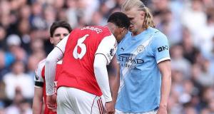 ¿Deberían haber expulsado a Gabriel por el choque con Haaland? ¿Deberían haber expulsado a Gabriel por el choque con Haaland?